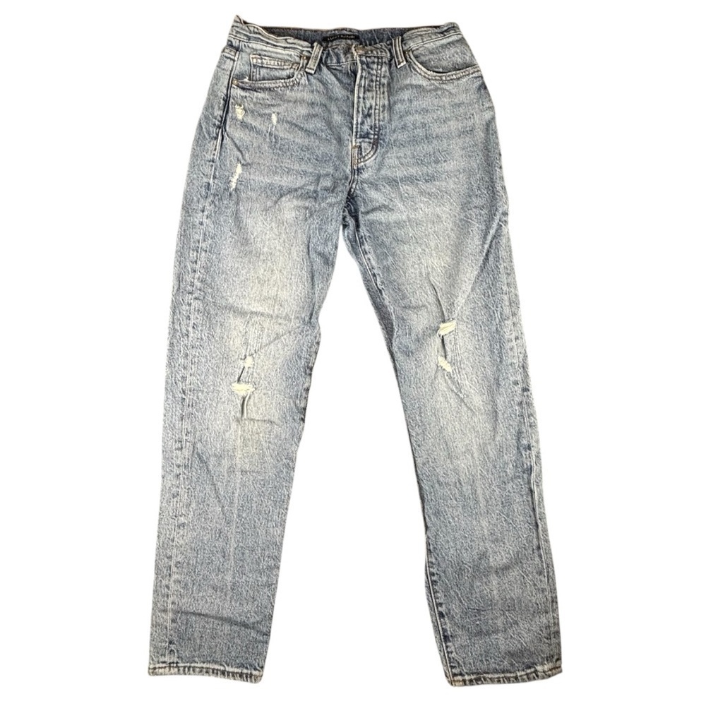 Lucky Brand Women’s Light Blue Straight Jeans size 4/27 Casual Distressed